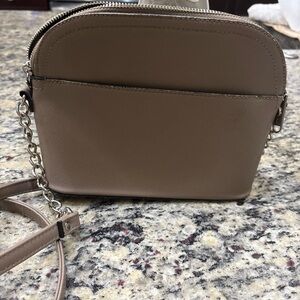 Steve Madden Black and Tan Designer Bag